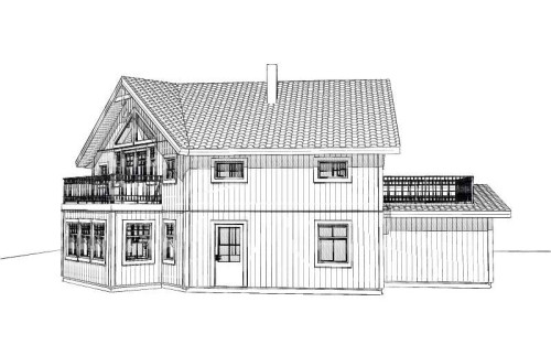 Malmön fasadritning